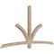 Ekena Millwork Davenport Smooth Timber Gable Bracket, Douglas Fir, 96"W x 52"H x 3 1/2"D x 3 1/2"F, 13/12 Pitch GBW096X52X0404DAV00SDF - alternate 2
